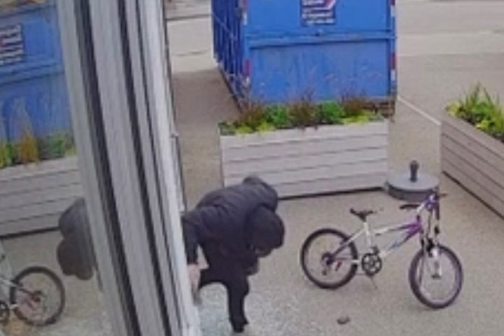 Break-in at Kelowna, B.C. business caught on video, repeat offender arrested