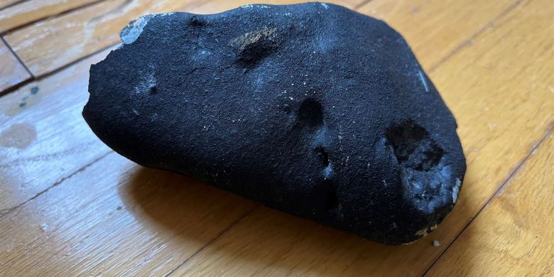 Meteorite smashes through roof of New Jersey home, still warm to the touch