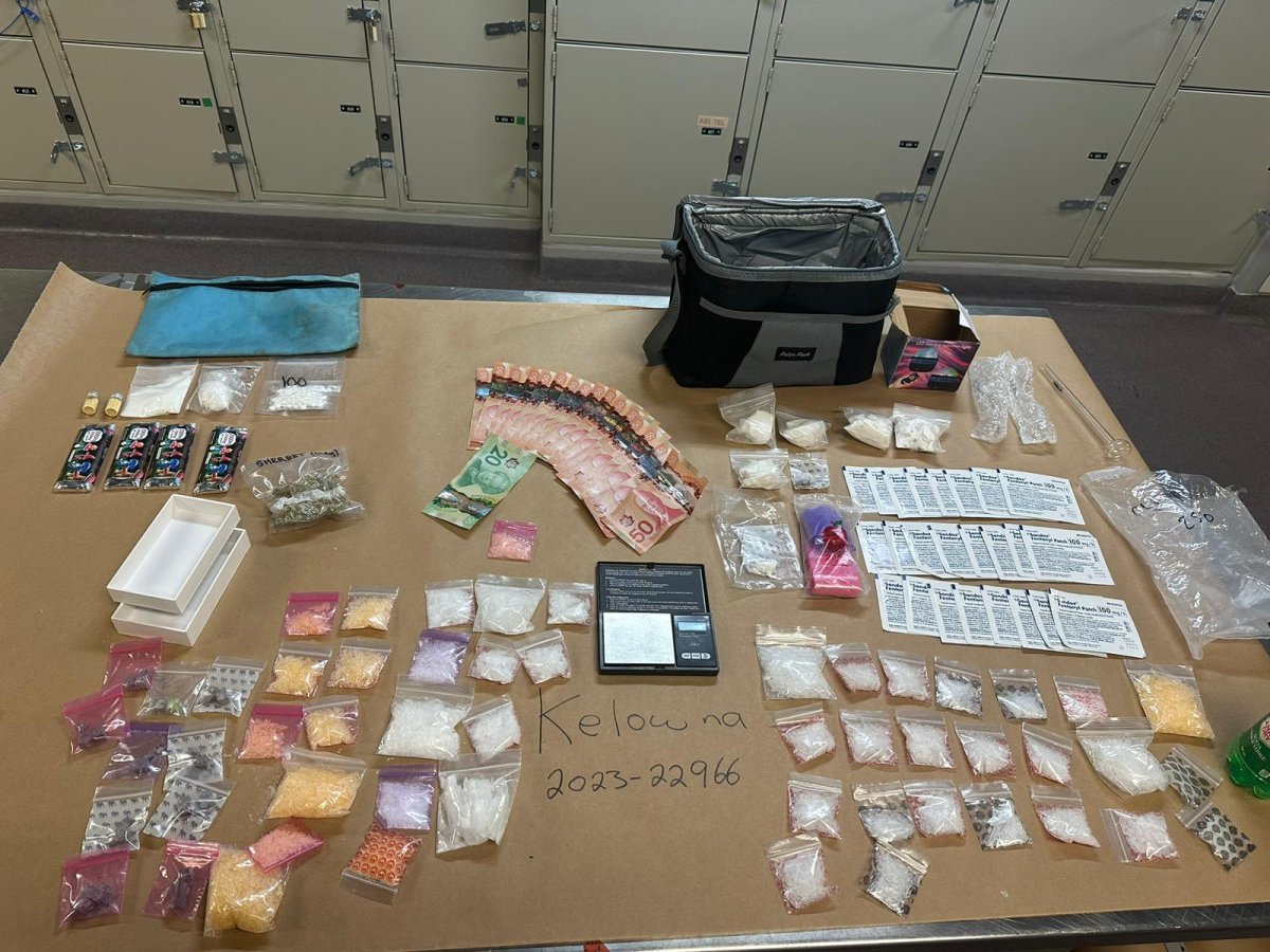 A subsequent search of the man and the vehicle was conducted which produced approximately $870 of cash and list of drugs along with other evidence suggesting he is a street level drug dealer.  Some of the drugs seized include 495 grams of methamphetamines, 216.7 grams of cocaine and 51.2 grams of fentanyl.