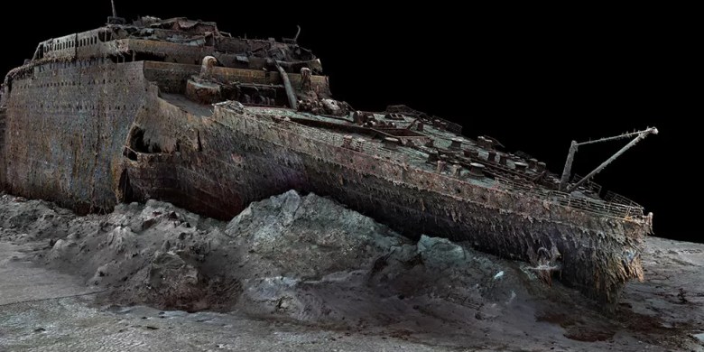 3D Titanic scan reveals never-before-known details of ship's final hours