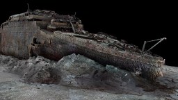 The scan of the Titanic was carried out last year by Magellan Ltd., a deep-sea mapping company, in partnership with Atlantic Productions.