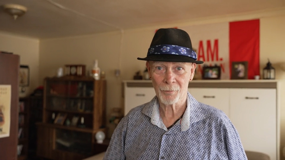 Paul Lea in his Toronto home