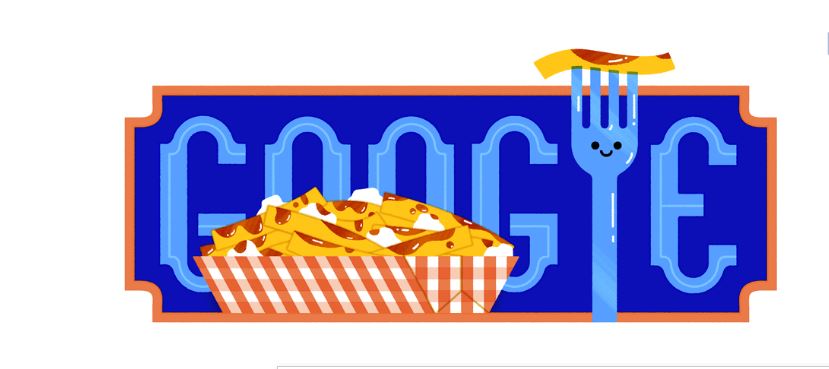 Poutine Google Doodle