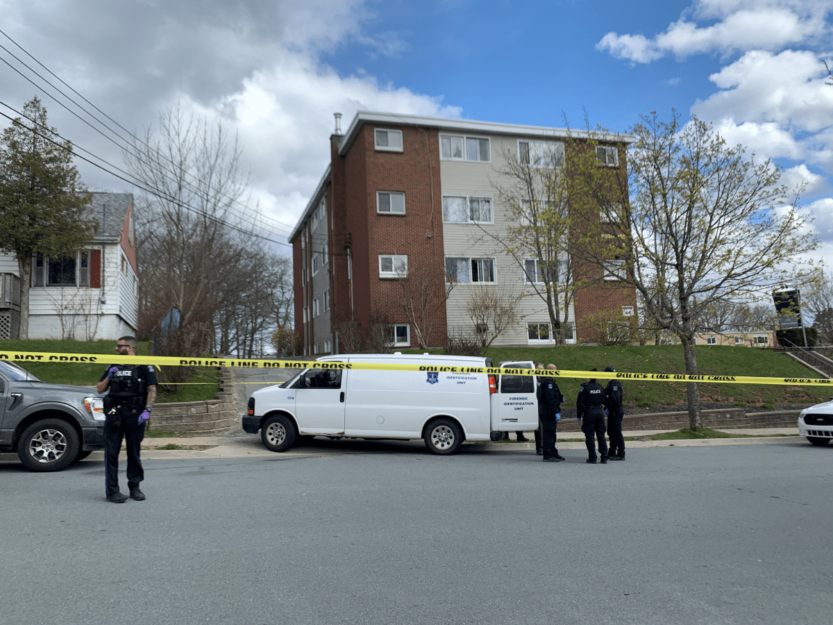 A person was sent to hospital after a shooting in Dartmouth Tuesday afternoon.