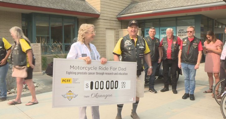 $100,000 donated towards prostate cancer research in Kelowna, B.C.