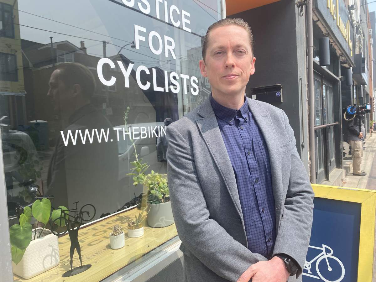 Cycling advocate and lawyer David Shellnutt worries Saxe is targeting the wrong people to address safety concerns.