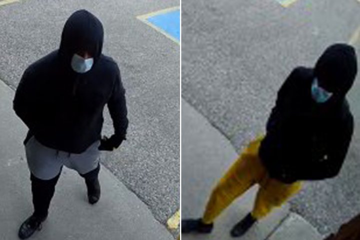 Police release images of suspects in attempted pharmacy robbery in Kitchener