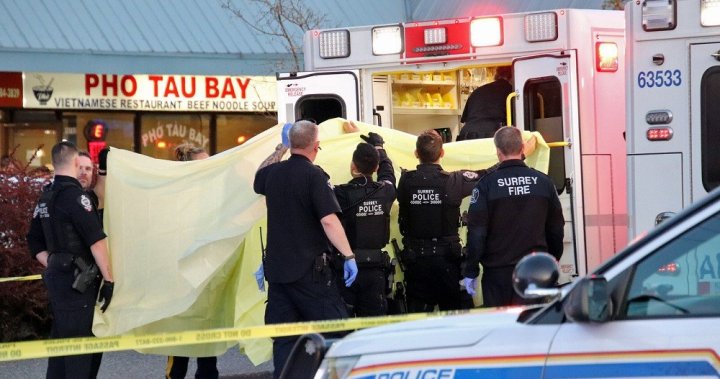 Surrey shooting sends two to hospital, one in critical condition