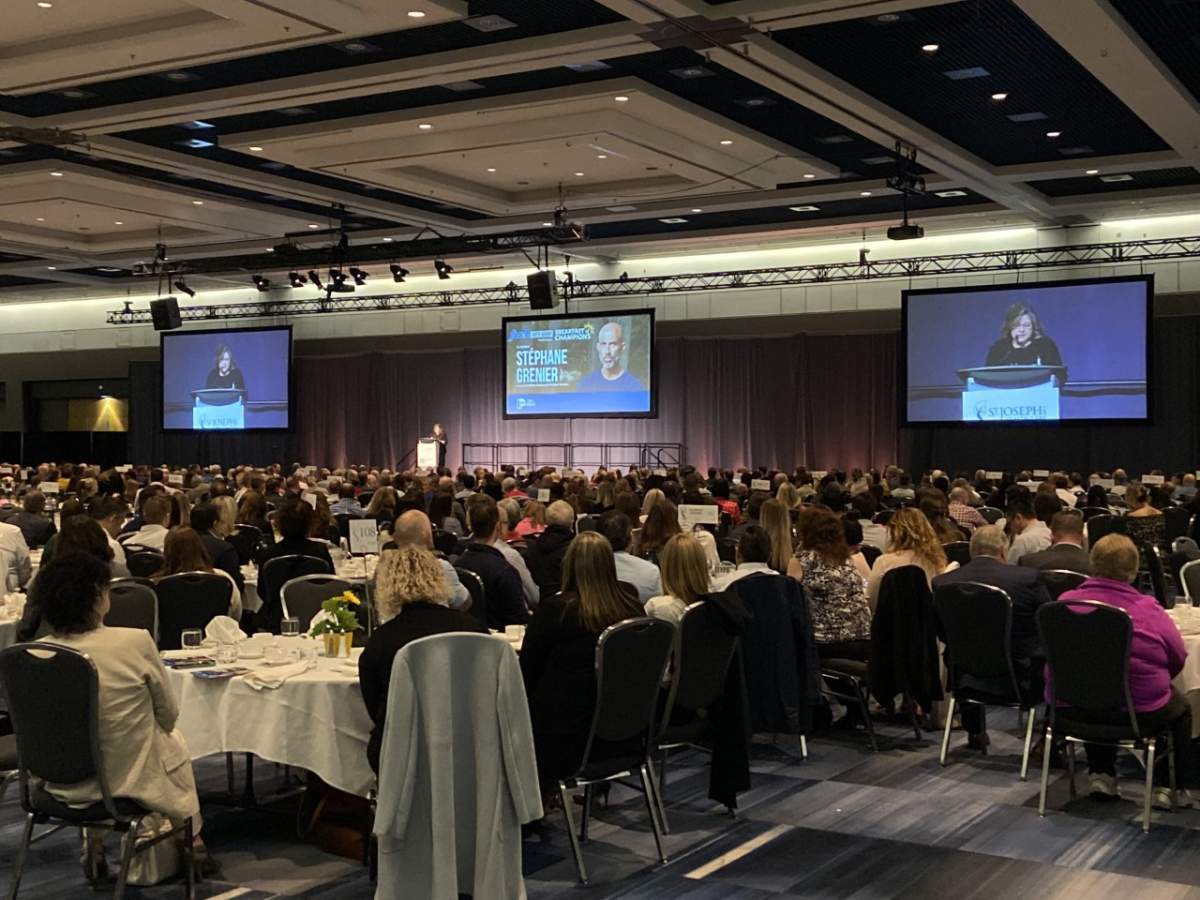 The donation announcement was made at the 15th annual Breakfast of Champions event at RBC Place London on Tuesday, May 9, 2023.