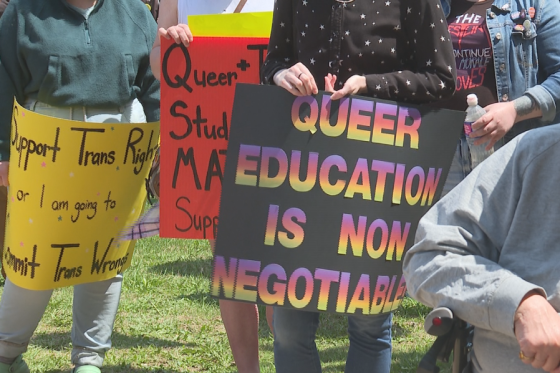 Groups are looking at legal options to restore protections for 2SLGBTQIA+ students in New Brunswick.