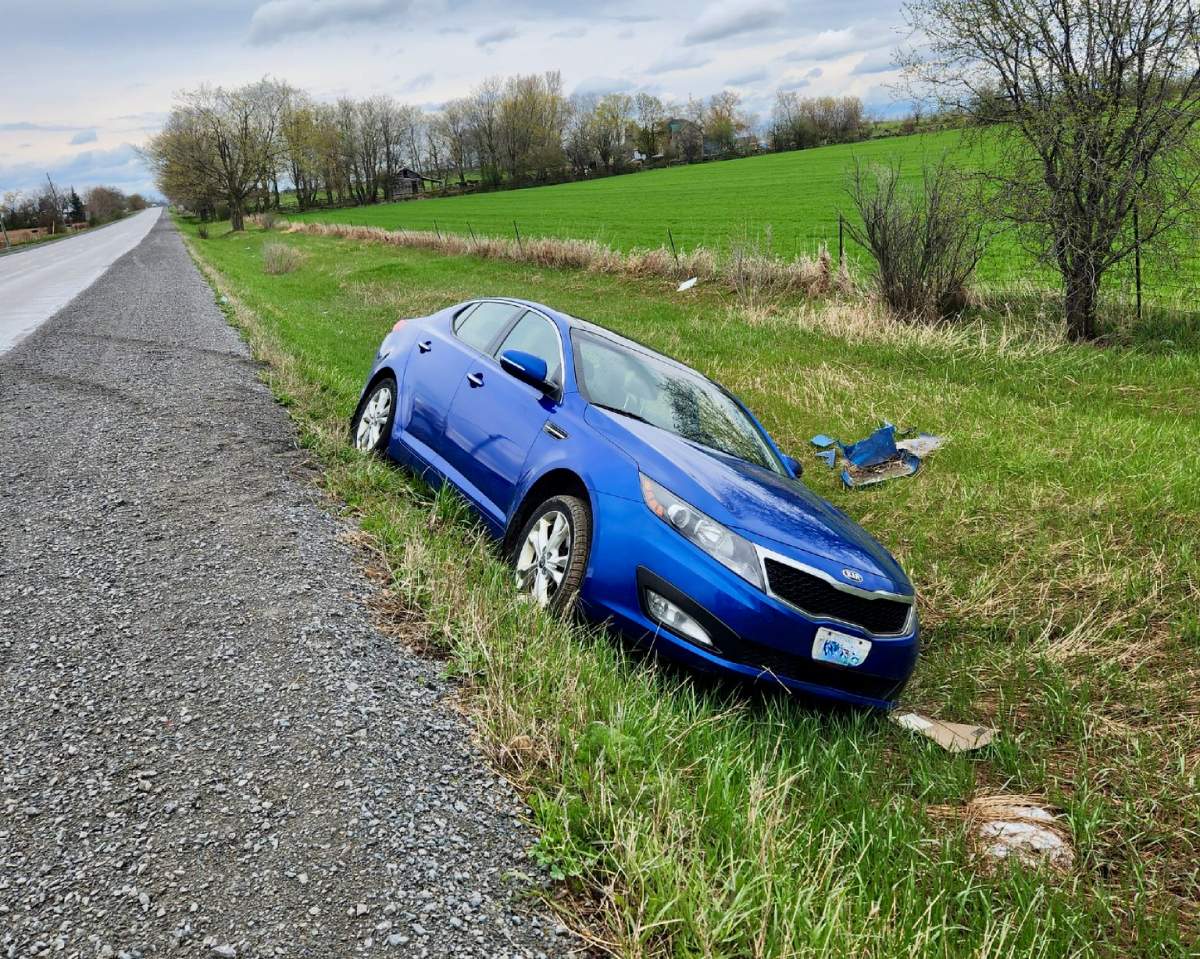 City of Kawartha Lakes OPP issued impaired driving charges following a crash in Woodville on May 1, 2023.