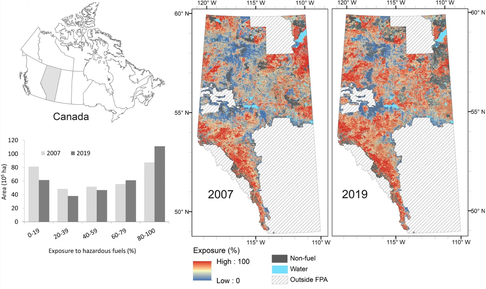 Alberta Wildfire Mapping Tool Points Out Where Communities Are At Risk   06 07 Firemap 