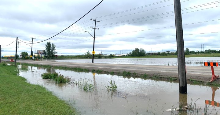 Central Alberta records ‘tremendous’ amounts of rain; flooding a concern  