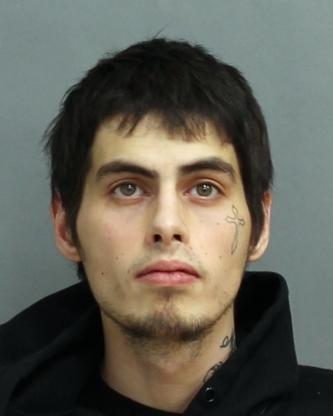 A man is wanted in a threats and harassment investigation.