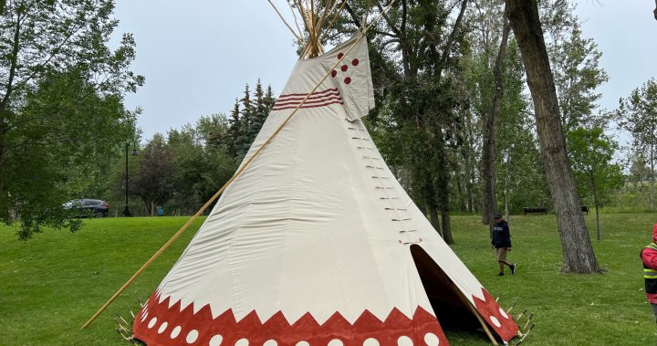 City of Calgary installing tipis in parks in partnership with Indigenous nations
