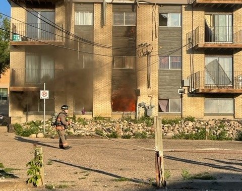 Saskatoon apartment fire sends one person to hospital, causes $50,000 in damage