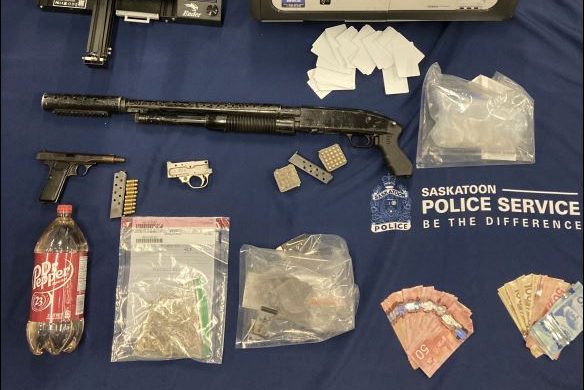 Members of the Saskatoon Crime Reduction Team have advanced a months-long drug trafficking investigation with the execution of a vehicle stop and search warrant.