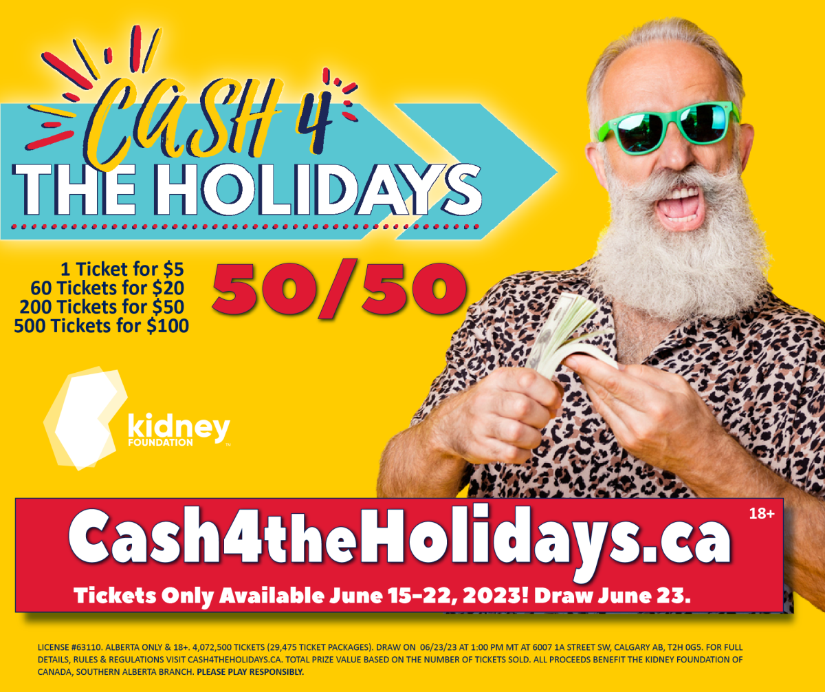 The Kidney Foundation’s Cash 4 the Holidays 50/50 - image