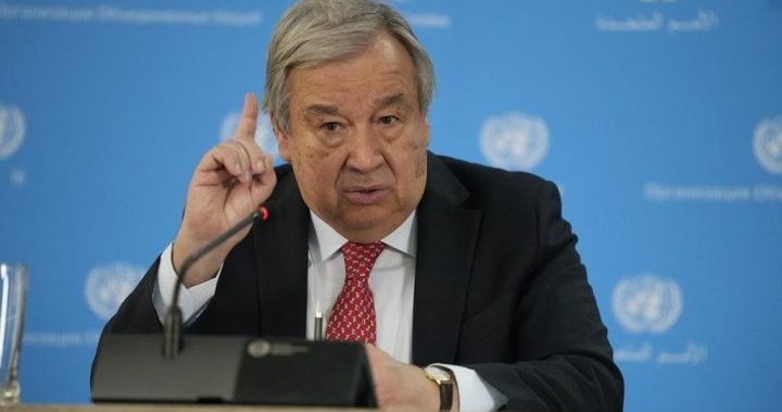 UN chief blasts fossil fuel companies for trying to ‘knee-cap’ climate progress
