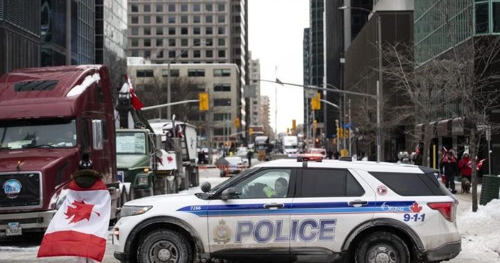 More than 400 complaints made against Ottawa police officers during ‘Freedom Convoy’