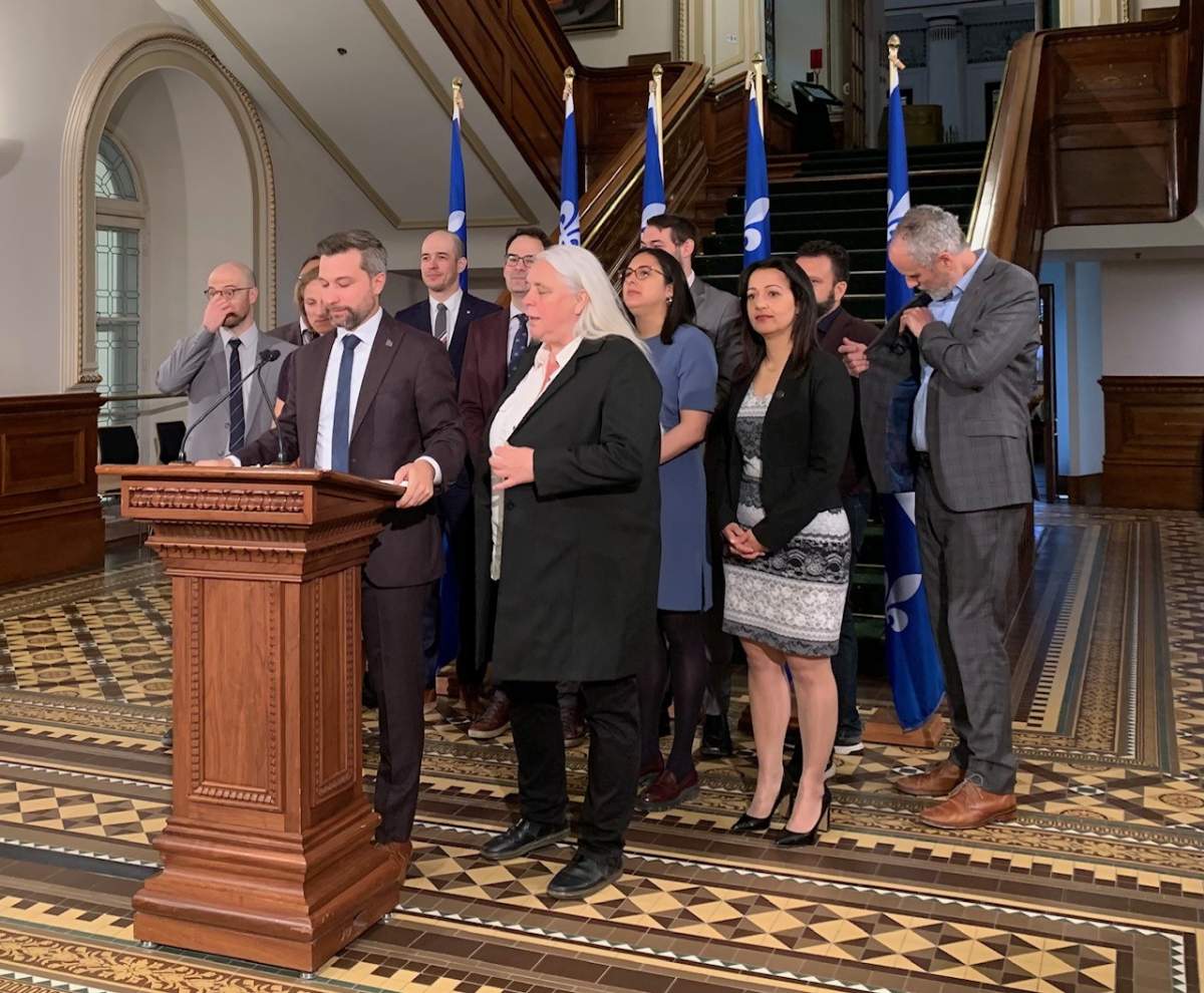 Quebec solidaire presents its end of session balance sheet. Friday June 9th, 2023.