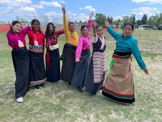 Calgary's Tibetan community celebrated its heritage and culture with crafts, food and musical performances in the city's southwest on Saturday.