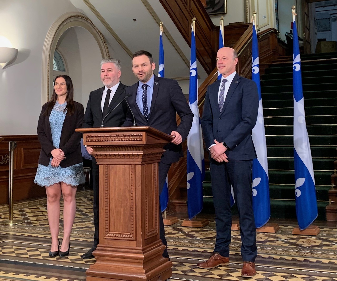 The Parti Quebecois presents its end of session balance sheet. Friday June 9th, 2023.