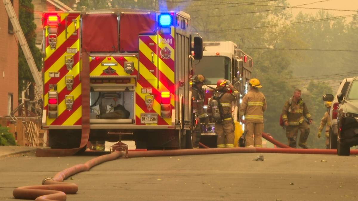 Kingston Fire and Rescue was on the scene of a structure Fire on Russell Street.