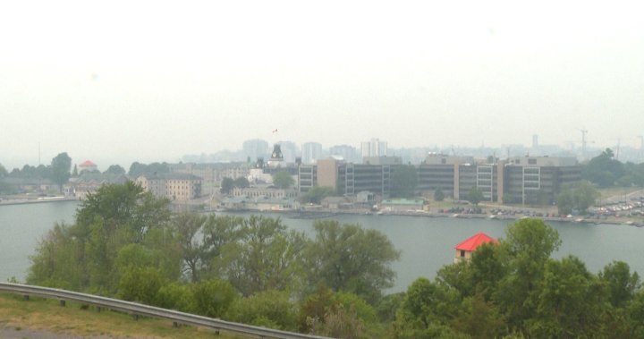 Kingston atop scale for poor air quality due to Quebec wildfires