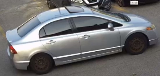 Police have released an image of the vehicle they believe suspects fled the scene of the mosque attack in on May 10, 2023.