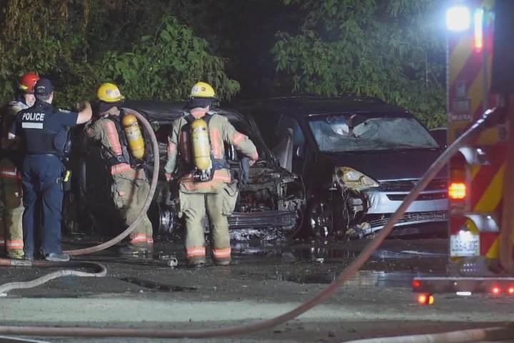 Eight vehicles torched in Montreal early Thursday: police