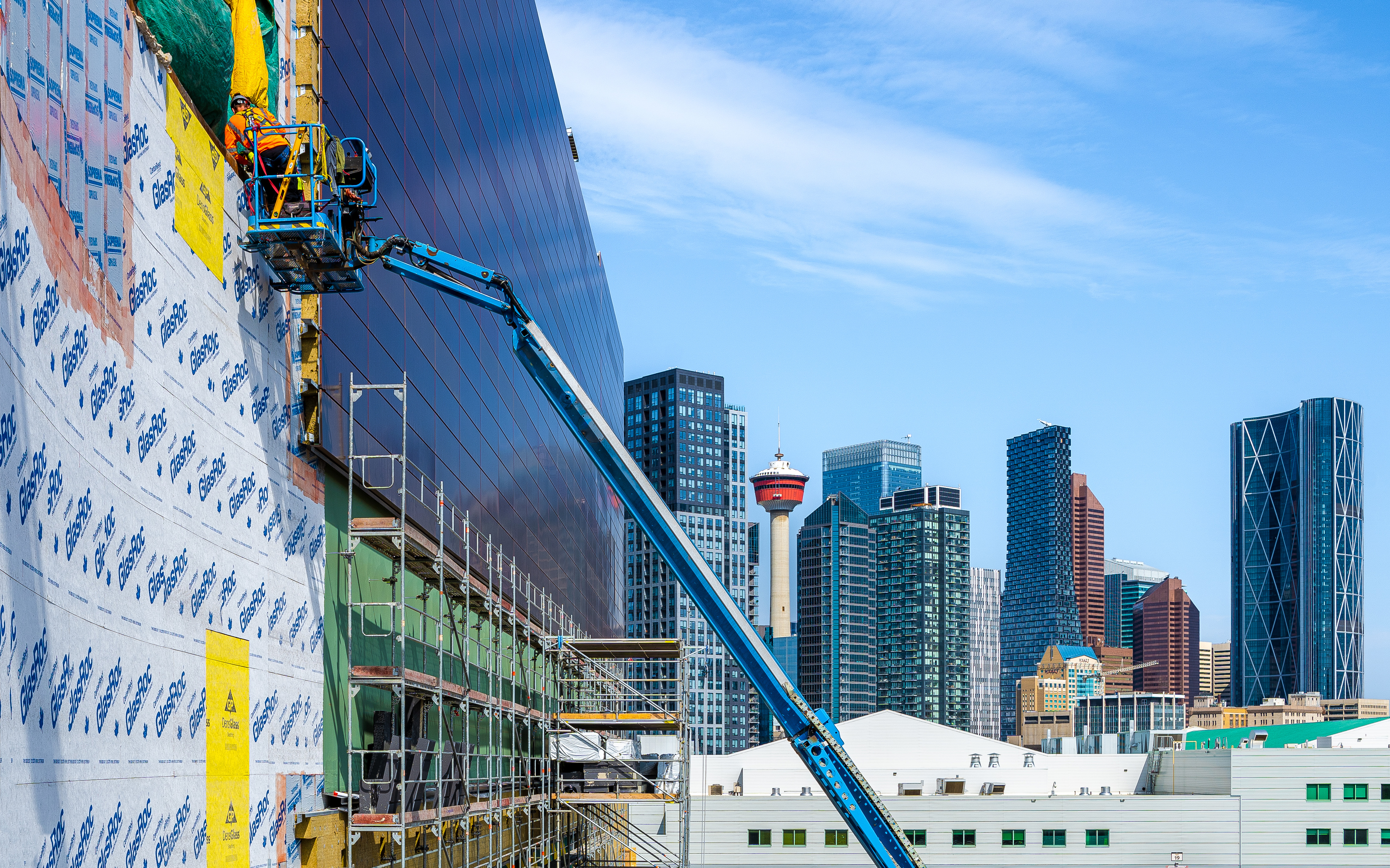 BMO Centre Expansion Project On Schedule To Open For 2024 Stampede   BMO Expansion View From Brand Room Balcony 