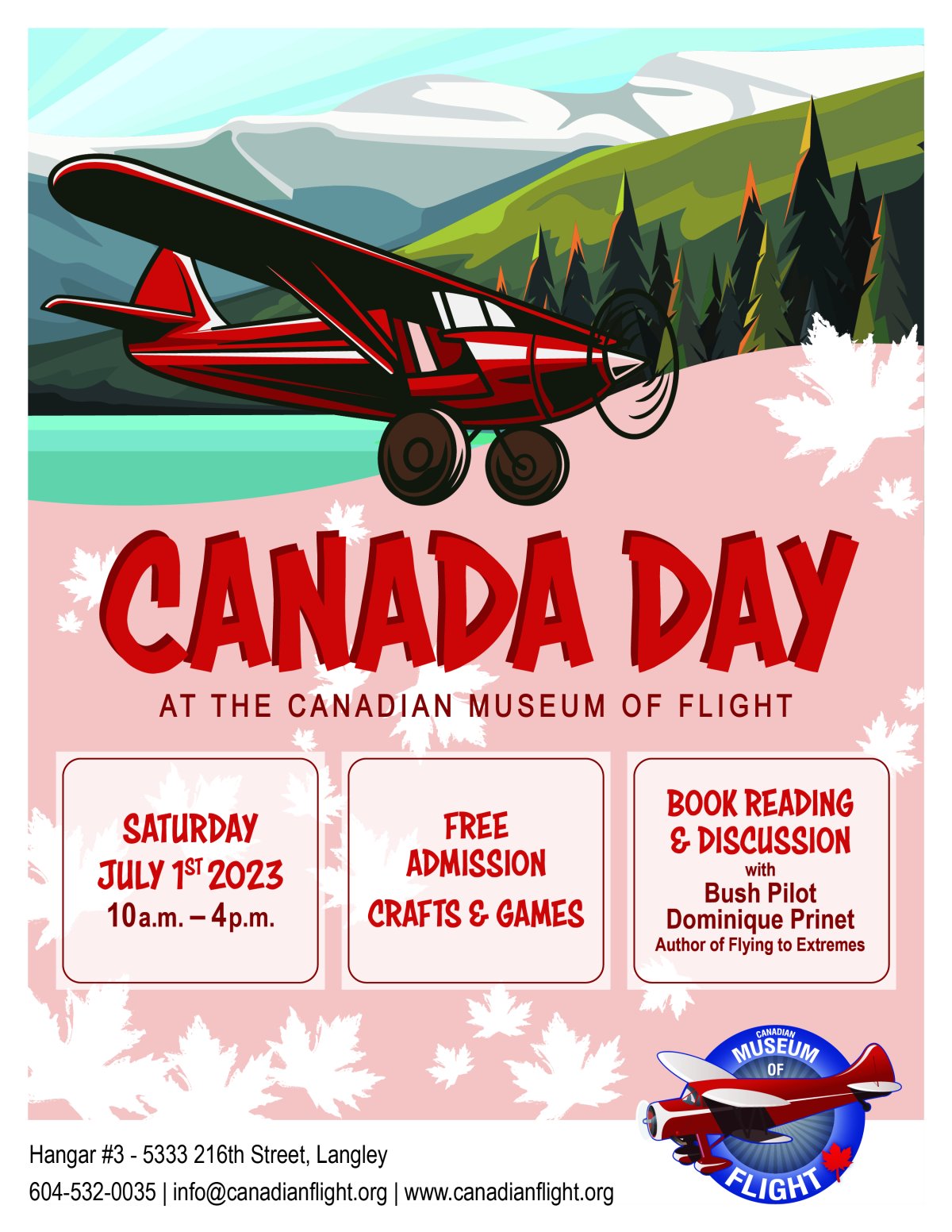 Canada Day at the Canadian Museum of Flight – “Bush Flying” - image