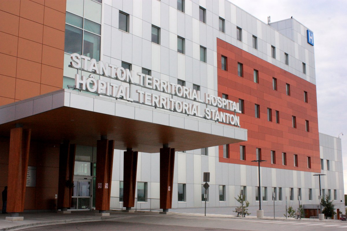 Stanton Territorial Hospital in Yellowknife, N.W.T., is shown on Tuesday, August 23, 2022. Nurses employed at the hospital say working conditions in the operating room are "unsustainable" and the territorial government needs to do more to address understaffing.