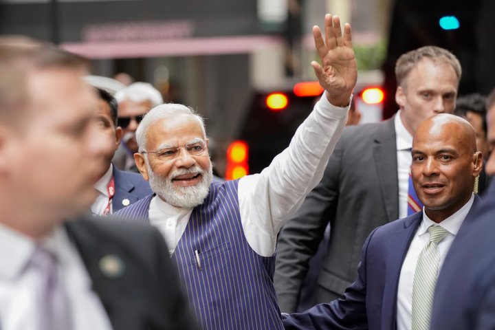 Indian PM Modi arrives in U.S. for state visit seeking to strengthen ties