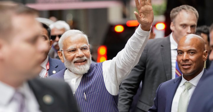Indian PM Modi arrives in U.S. for state visit seeking to strengthen ties – National | Globalnews.ca