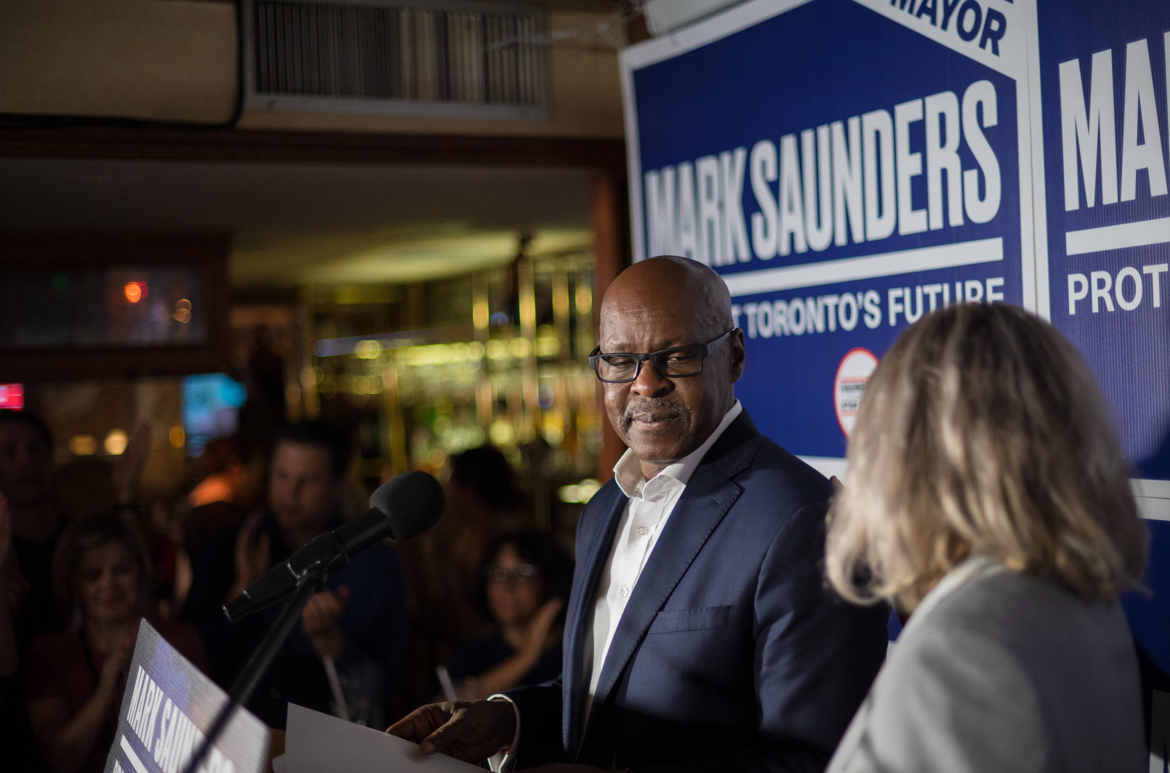 Former Toronto police chief Mark Saunders ends mayoral race in distant third - Vimarsana News