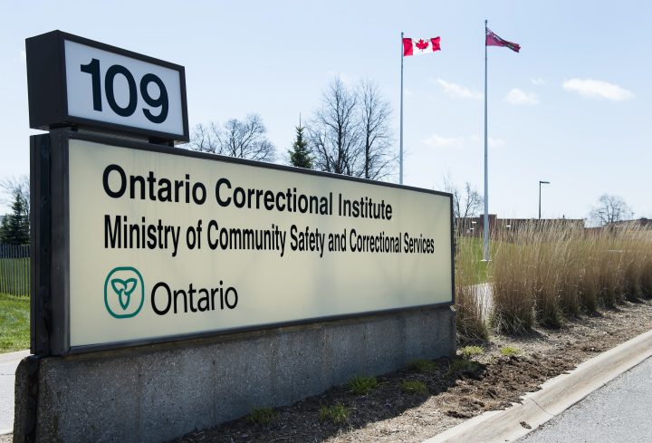 The Ontario Correctional Institute, a provincial jail in Brampton, Ont.