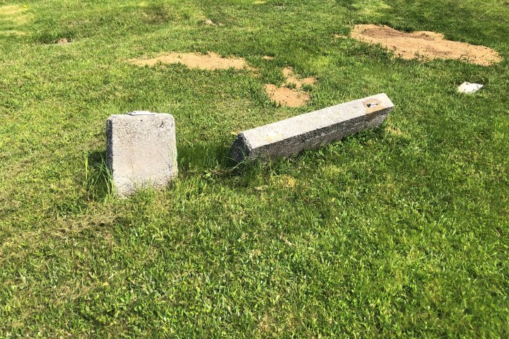 N.S. RCMP investigate theft of crosses from Cape Breton cemetery