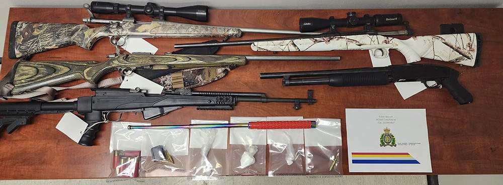 Photo of items seized.