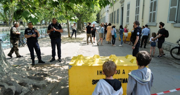2 children critically injured after knife attack in French town