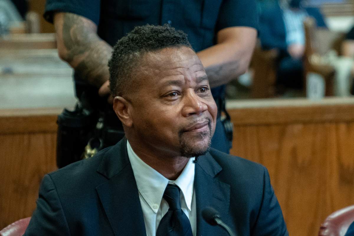 Cuba Gooding Jr. in court.