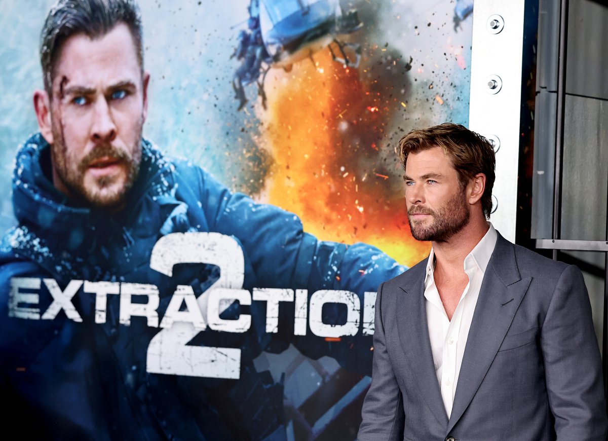 Chris Hemsworth attends Netflix's "Extraction 2" New York premiere at Jazz at Lincoln Center on June 12, 2023 in New York City.