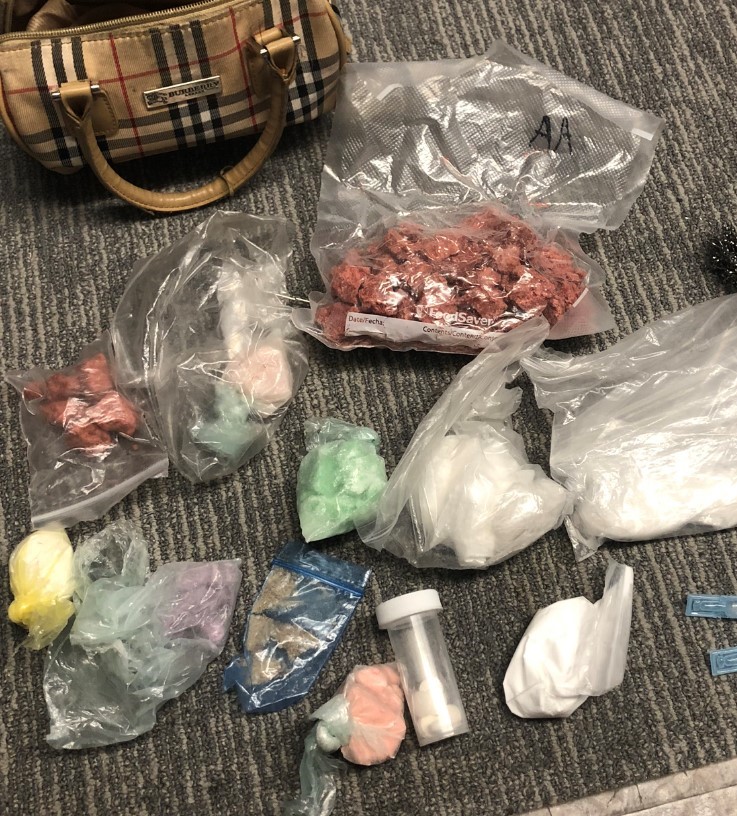 Guelph police seized close to $30,000 worth of drugs during a traffic stop.