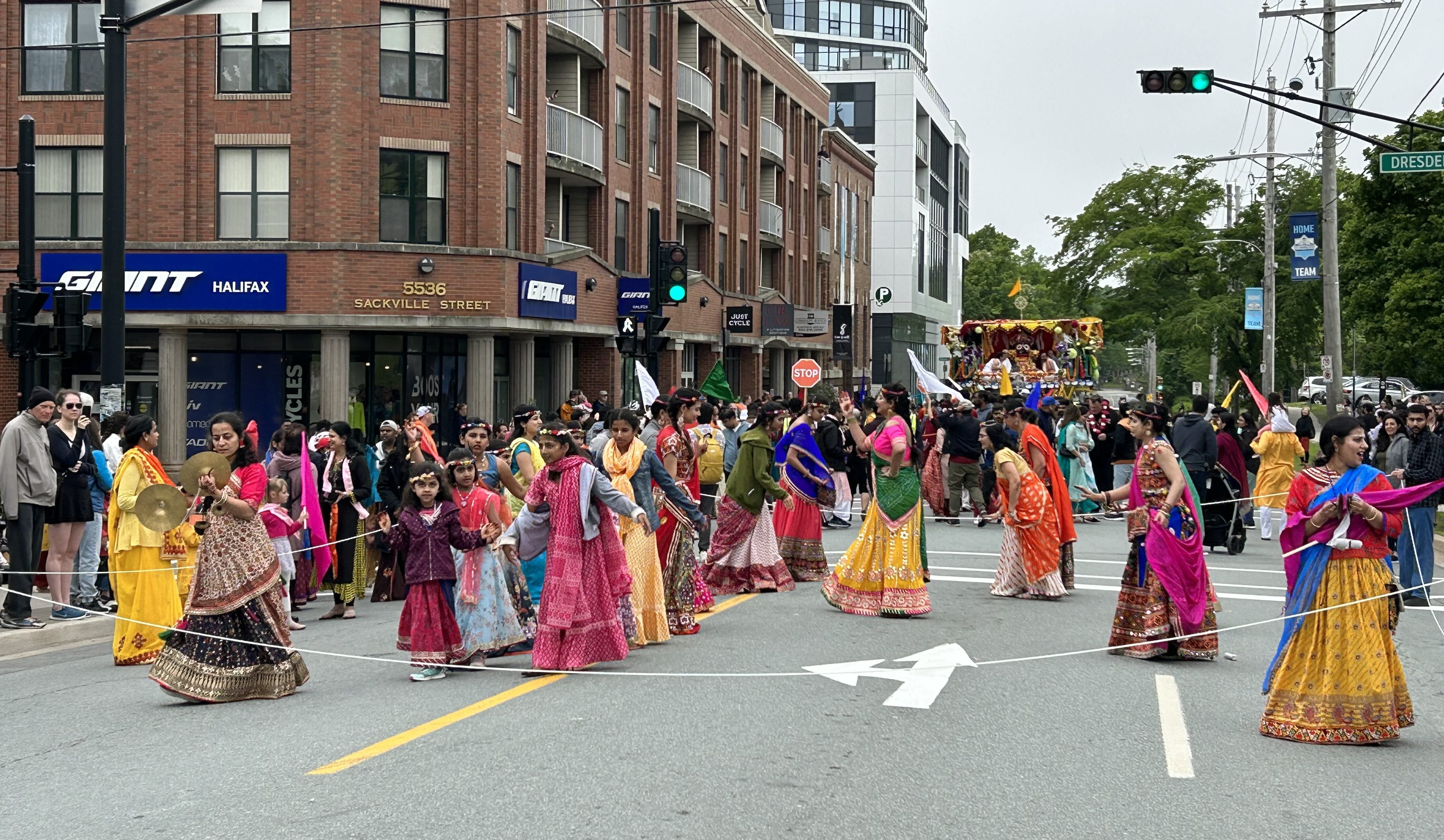 Hundreds take to Halifax streets celebrating historic Ratha Yatra Festival - Halifax - Vimarsana News