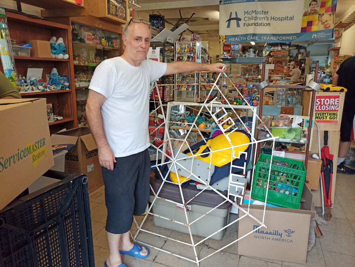 Kool Stuff Toys owner Jeff Smith is set close down his retro toy store in central Hamilton after 17 years.