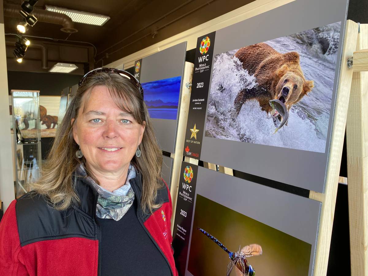 Wildlife photographer Jo-Anne Oucharek is being internationally recognized for her bear photos.