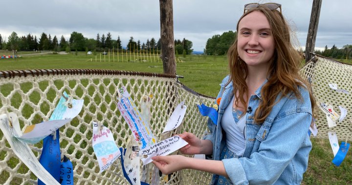 Calgary art project showcases future hopes of young Albertans – Calgary | Globalnews.ca