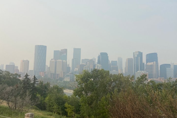 Special air quality statement issued for Calgary, Rocky View County due to smoke