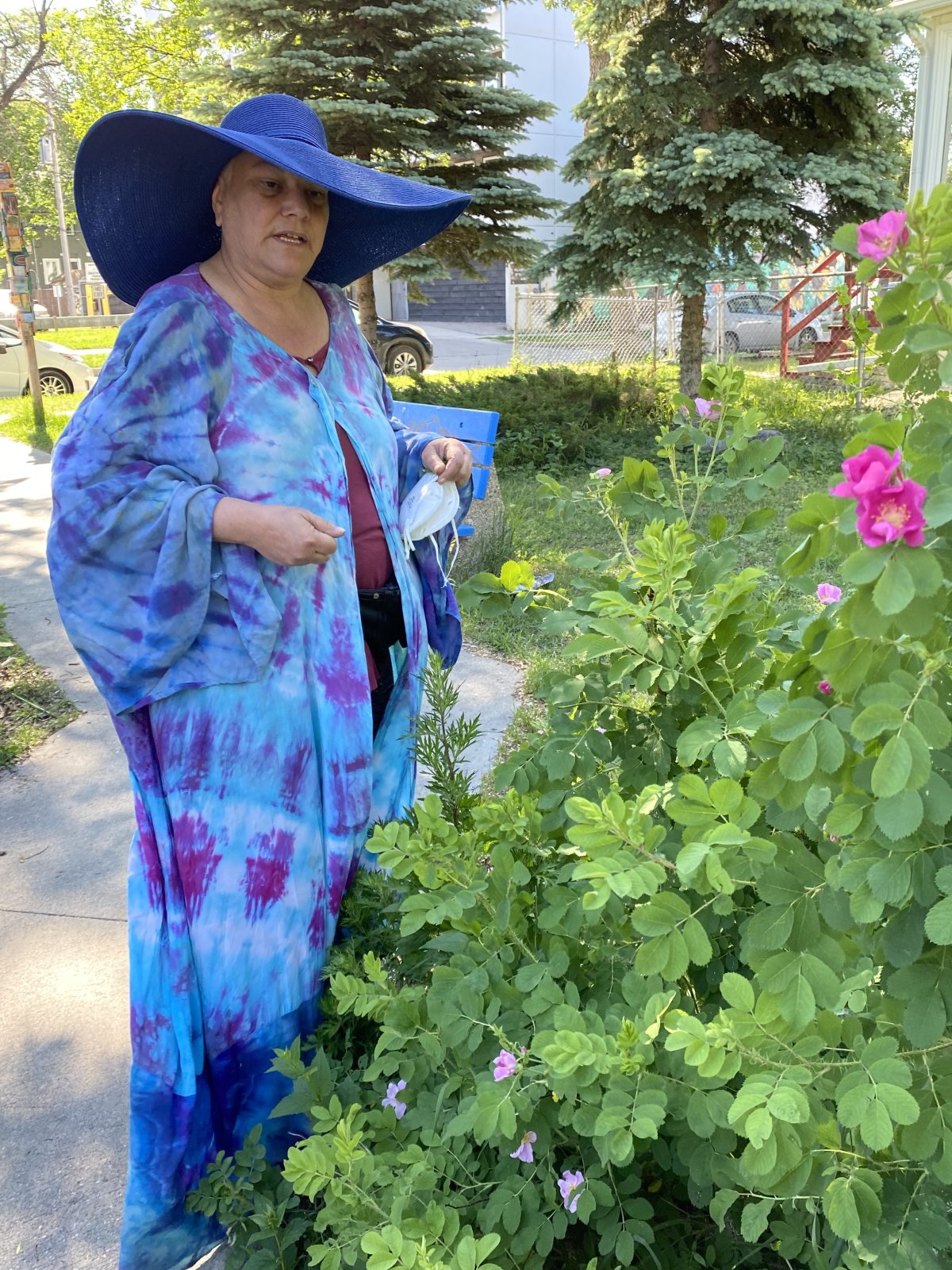 Audrey Logan helps run a community garden using Indigenous cultivation methods that existed thousands of years before Europeans arrived with their ways of gardening.